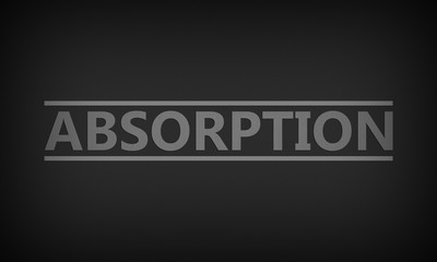 Fototapeta premium Absorption