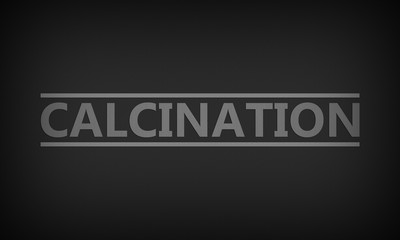 Calcination