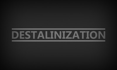 Destalinization