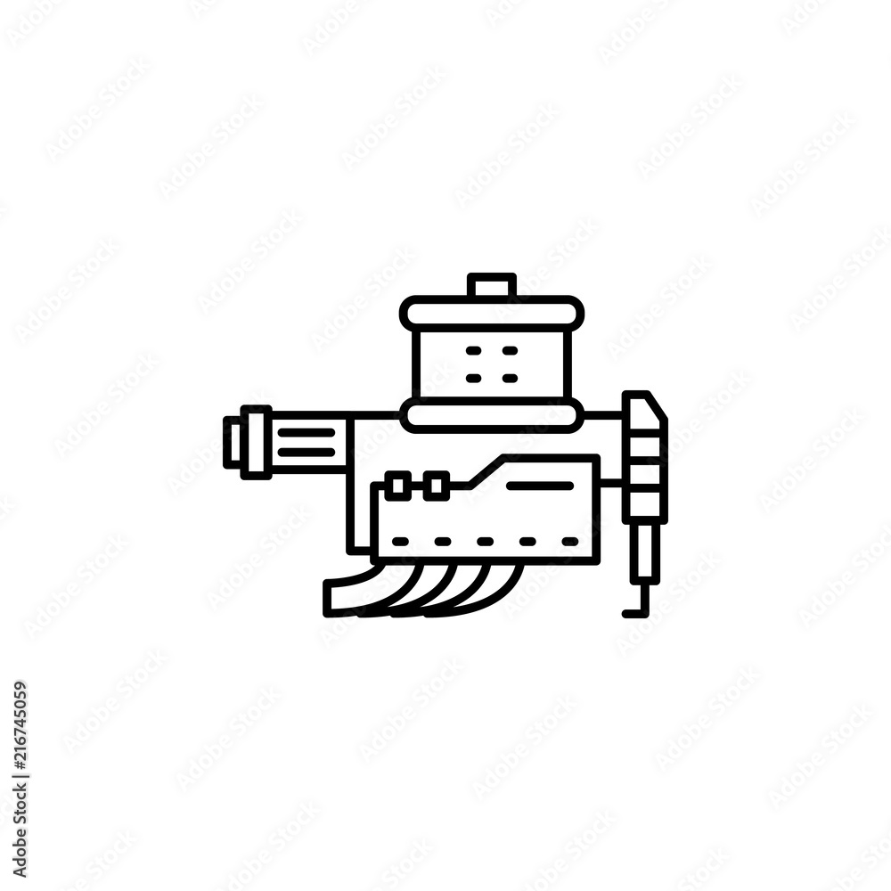 Poster engine icon. element of motor sport icon for mobile concept and web apps. thin line engine icon can 