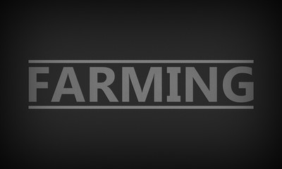 Fototapeta premium Farming