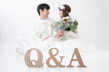 新郎新婦とQ&A