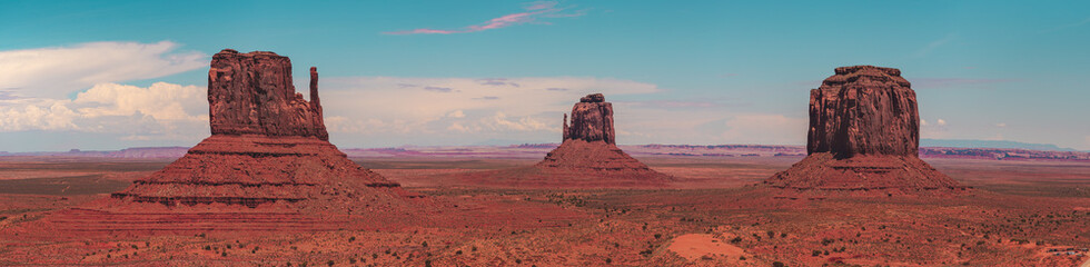 Three butts of Monument Valley
