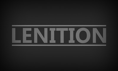 Lenition