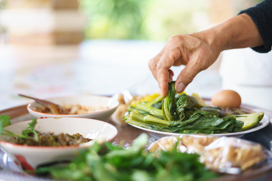 Eating tradition Northern Thai food