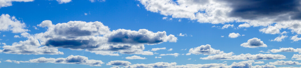 Fototapeta na wymiar Panoramic clouds
