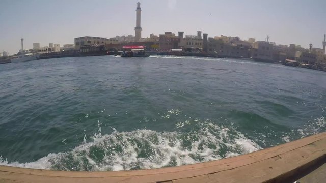 Boatride at the Dubai creek.