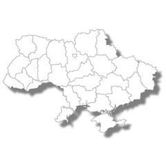 ウクライナ　国　地図　アイコン