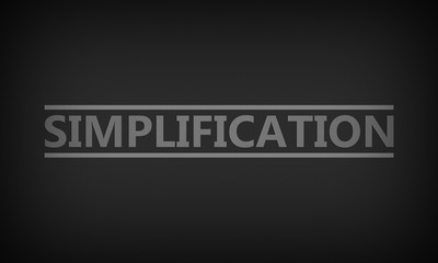 Simplification