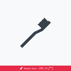 Toothbrush Icon / Vector
