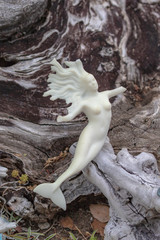 Whimsical Garden Art Decoration - Mermaid