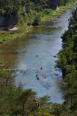Kayak, Cano&euml;,  gorges du Tarn, France