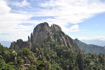 The Yellow Mountain in China