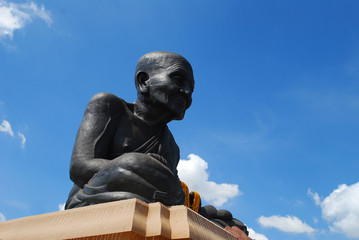Wat Huai Mongkol, a major tourist attraction of Thailand.