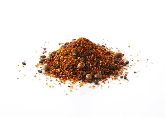 Poster Shichimi pepper.Blend of seven spices © m________k____