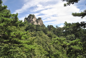 The Yellow Mountain in China