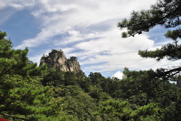 The Yellow Mountain in China