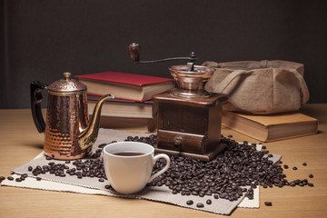 coffee equipment concept