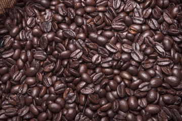 coffee bean closeup