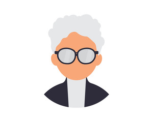 head man figure avatar portrait person people image vector icon logo