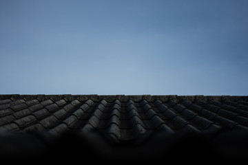 Fototapeta premium The vintage roof