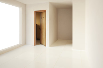 Obraz premium Schlichte Raumgestaltung