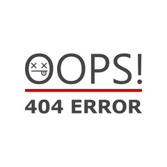 404 error concept