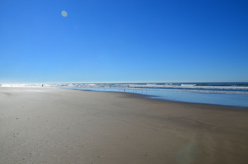 the Atlantic Ocean, Rio Grande do Sul, Brazil
