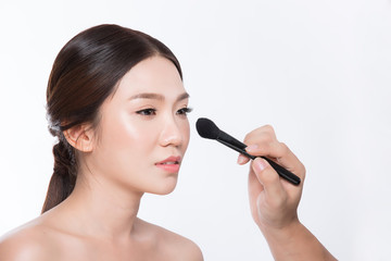 Fototapeta premium beauty woman asia and have white skin charm 