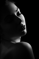 sensual female portrait