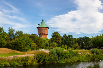 Fototapeta na wymiar Wasserturm Cuxhaven
