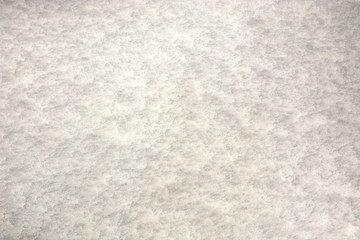 Smooth and even white snow background, UK.