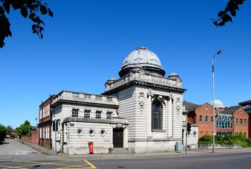 Front view of the Magistrates Court in Horninglow Street, Burton upon Trent, UK.