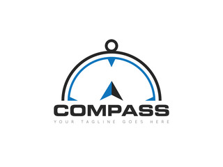 compass logo, icon, symbol design template