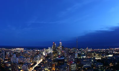 Fotobehang Toronto, provice Ontario, Canada. The Night view © Александр Павлов