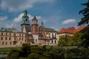 Fototapeta na wymiar Historic city of Krakow in Poland