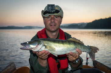 First morning fish - walleye