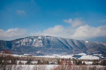 Carleton St-Joseph Mountain during Winter