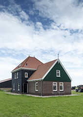 Fototapeta na wymiar Island of Marken - The Netherlands