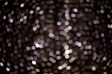 Blurry Xmas Purple Lights with a nice Round Bokeh