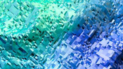 3d rendering abstract geometric background with modern gradient colors in low poly style. 3d surface with green blue gradient. 24