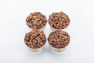 raw coffee beans