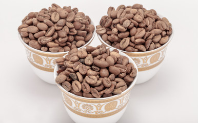 raw coffee beans