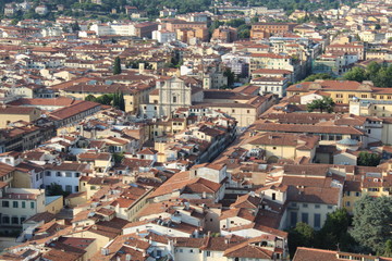 Fototapeta na wymiar Florence Ariel View