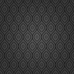 Seamless ornament. Modern background. Geometric modern dark pattern