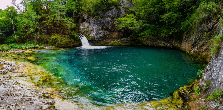 Theth National Park is positioned within Shkod&euml;r County, Albania. This outstanding landscape is in the central part of Albanian Alps.  