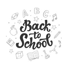 Back to school banner template