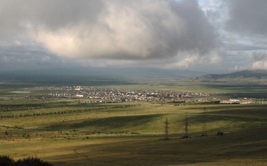 the approaching storm