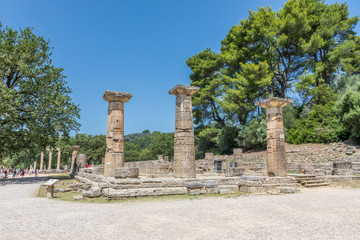 Héraion, site archéologique d'Olympie