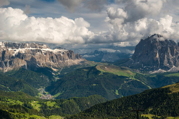 Fototapeta premium Gardena Valley, Italy